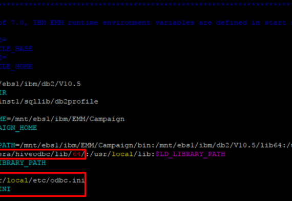 ODBC configuration 4 1