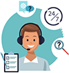 customer support icon